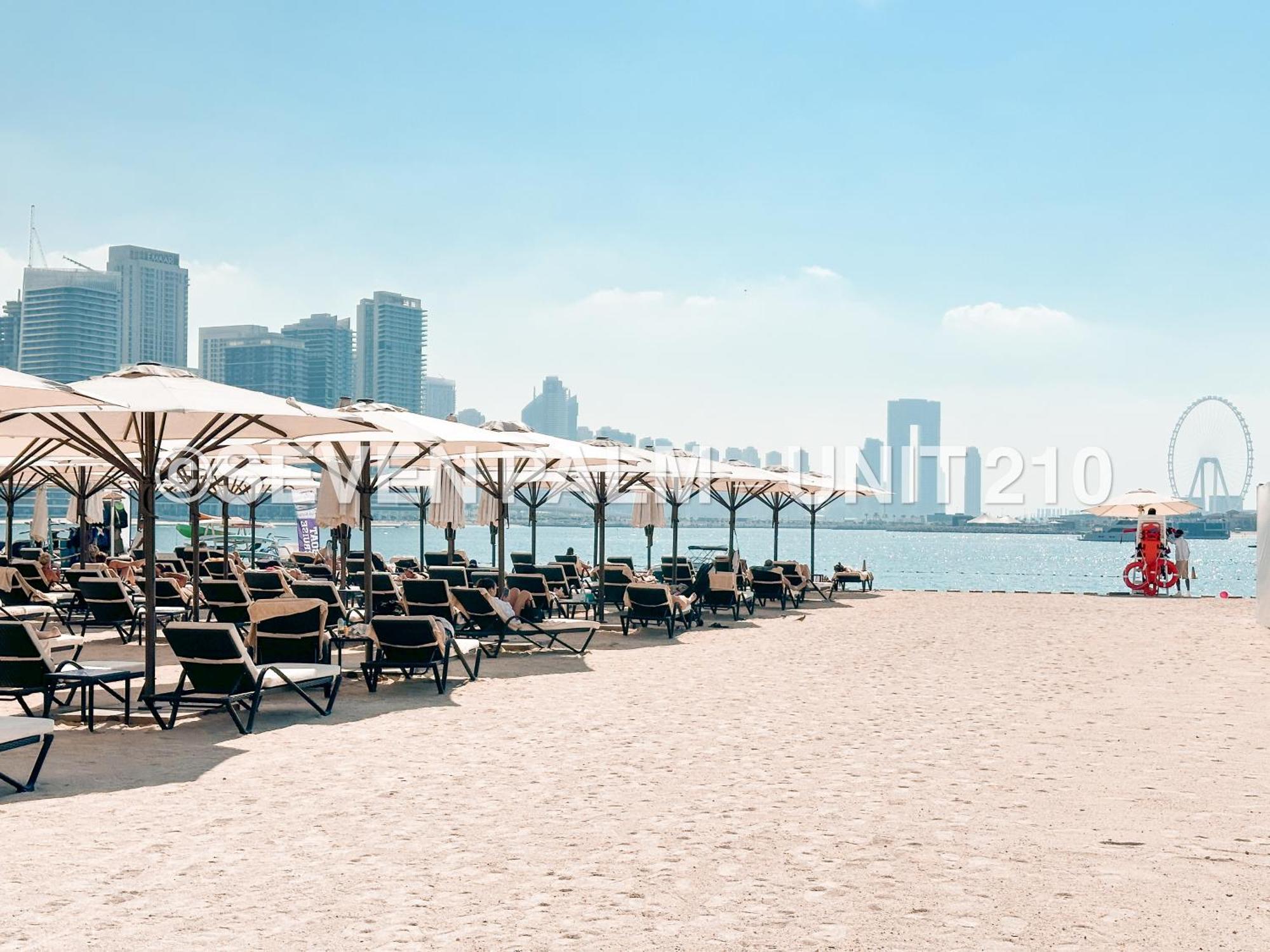 Luxus-Studio Mit Private Beach In Top-Lage, Meerblick & Infinity Pool! Дубай Экстерьер фото