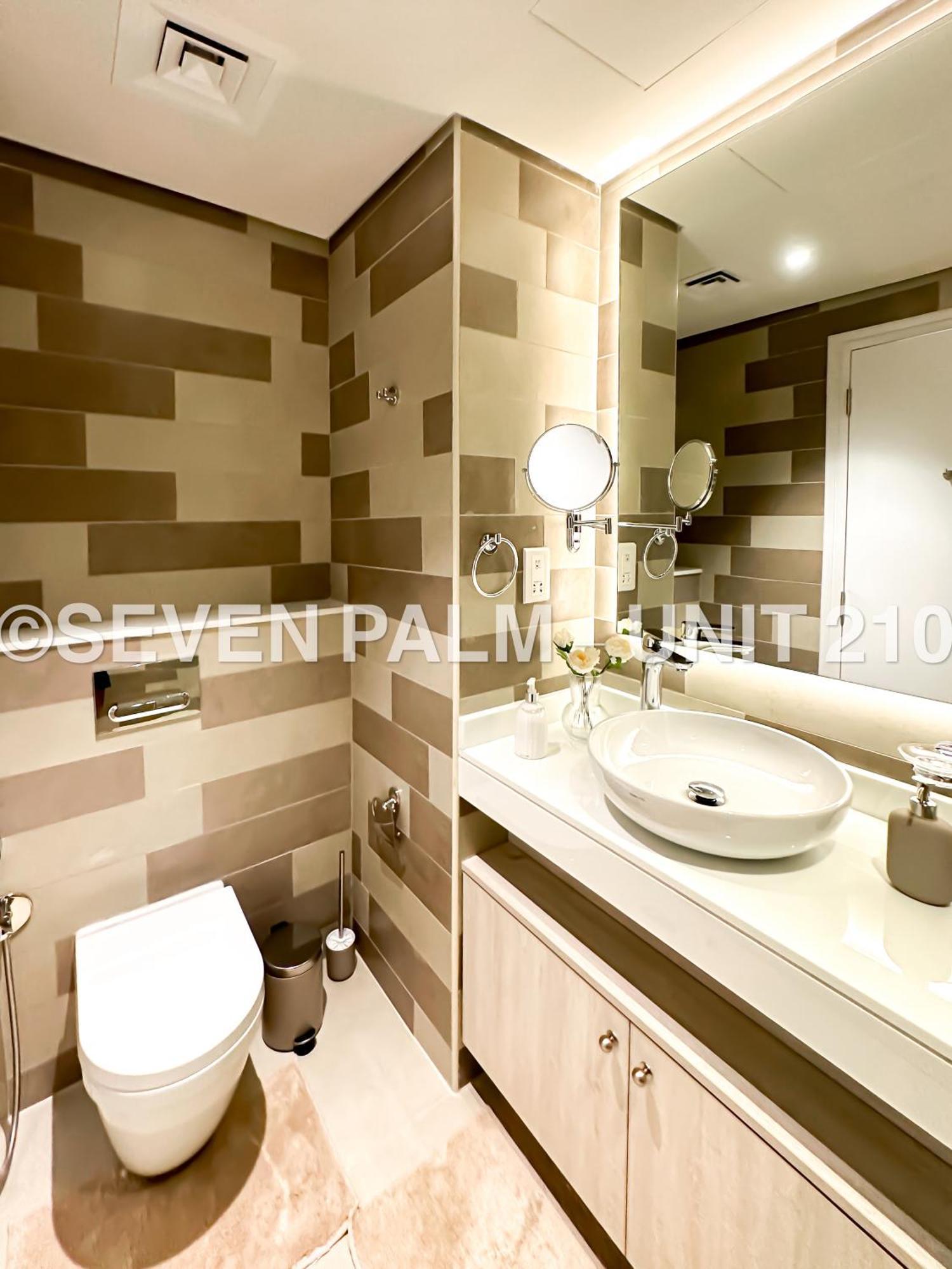 Luxus-Studio Mit Private Beach In Top-Lage, Meerblick & Infinity Pool! Дубай Экстерьер фото